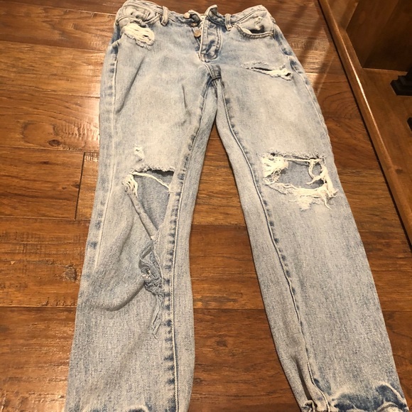 Pacsun Light Blue Mom Jeans - Picture 1 of 2